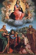 Virgin with Four Saints Andrea del Sarto